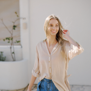 BRIGHT BREEZE BLOUSE